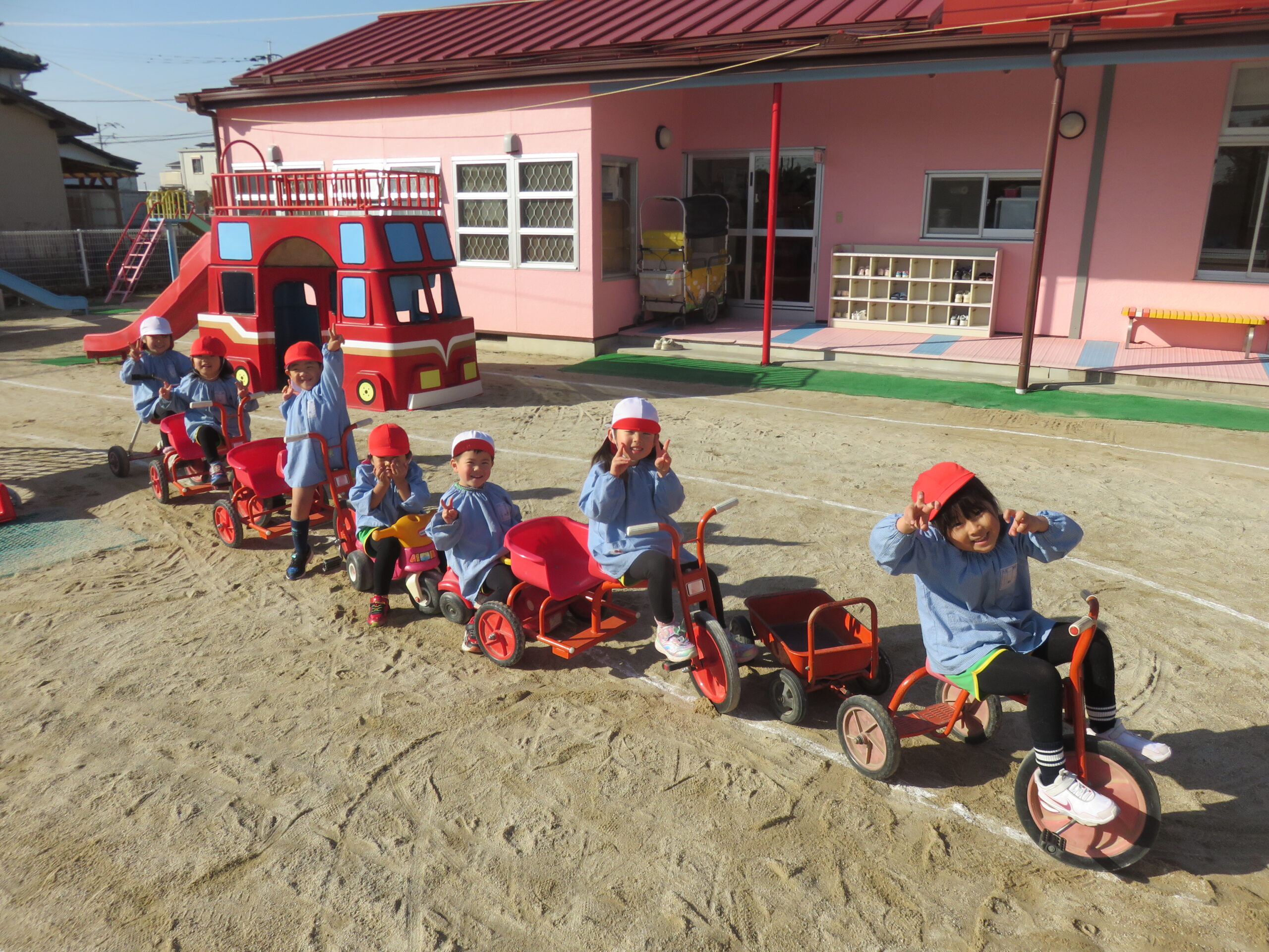 今日はとってもいい天気